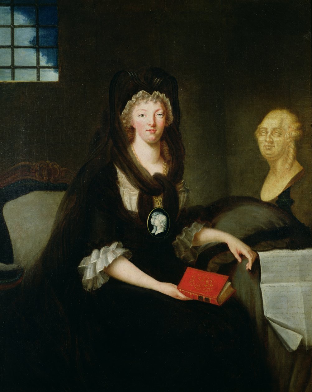 Marie-Antoinette at the Conciergerie by Marquise de Brehan