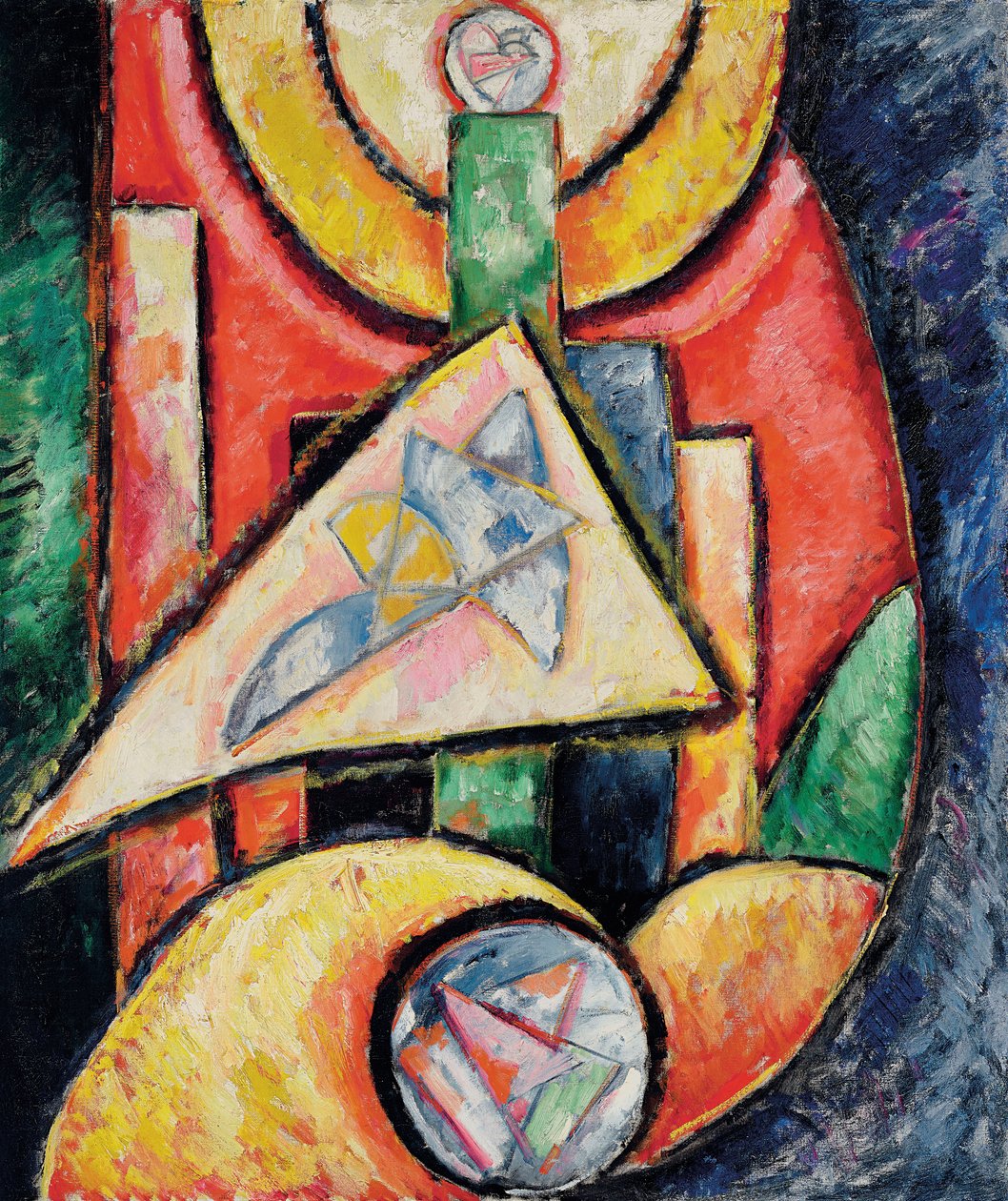 Abstraction by Marsden Hartley