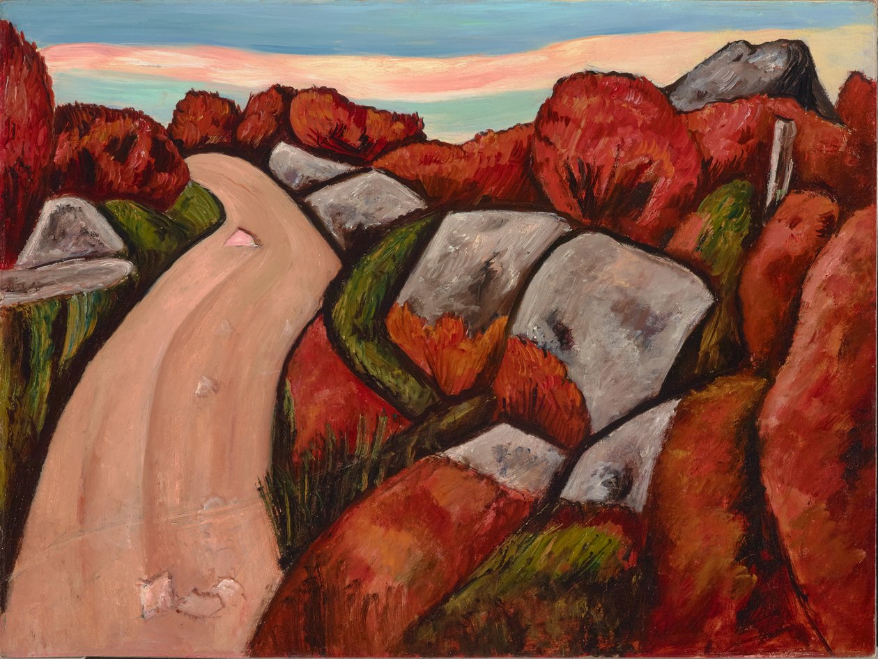 Blueberry Highway, Dogtown by Marsden Hartley