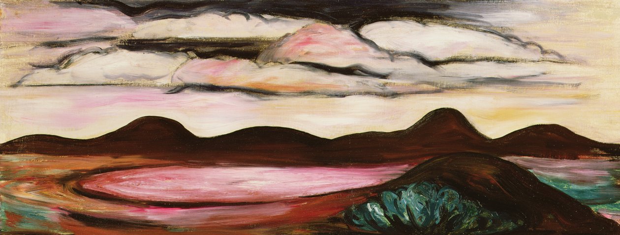 New Mexico Recollection by Marsden Hartley