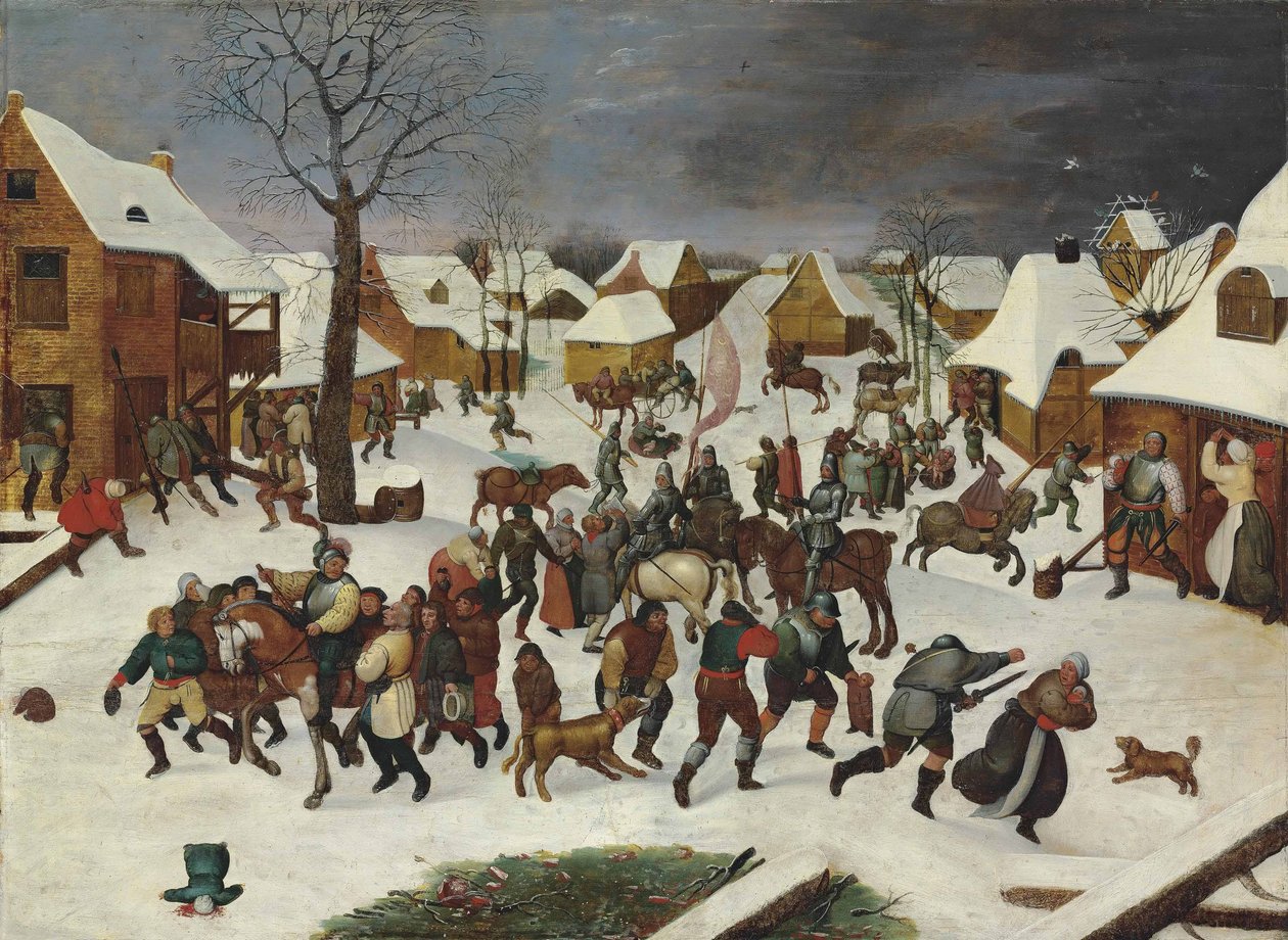 Massacre of the Innocents by Marten van Cleve