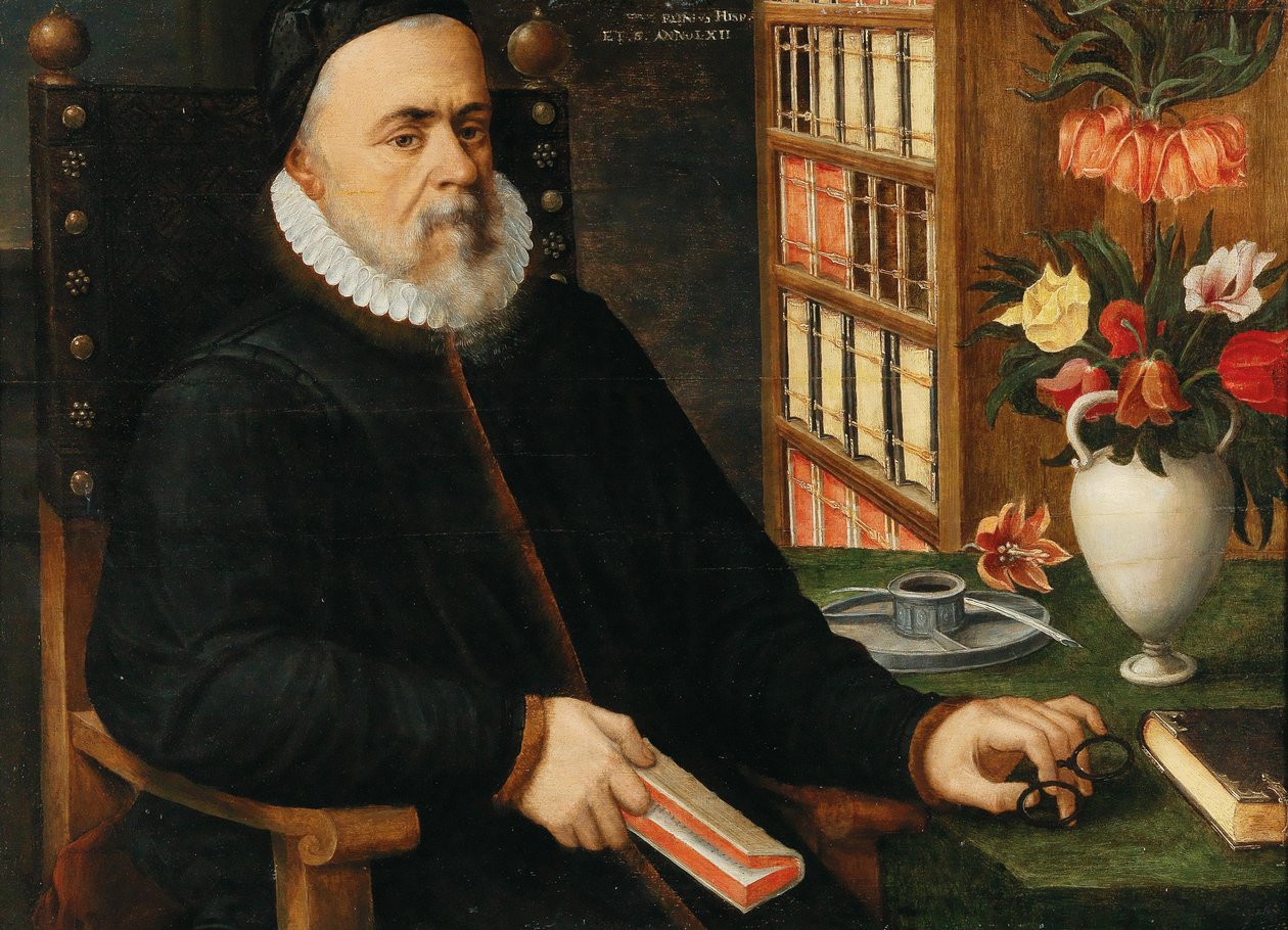Portrait of a Scholar Carolus Clusius by Marten van Valckenborch