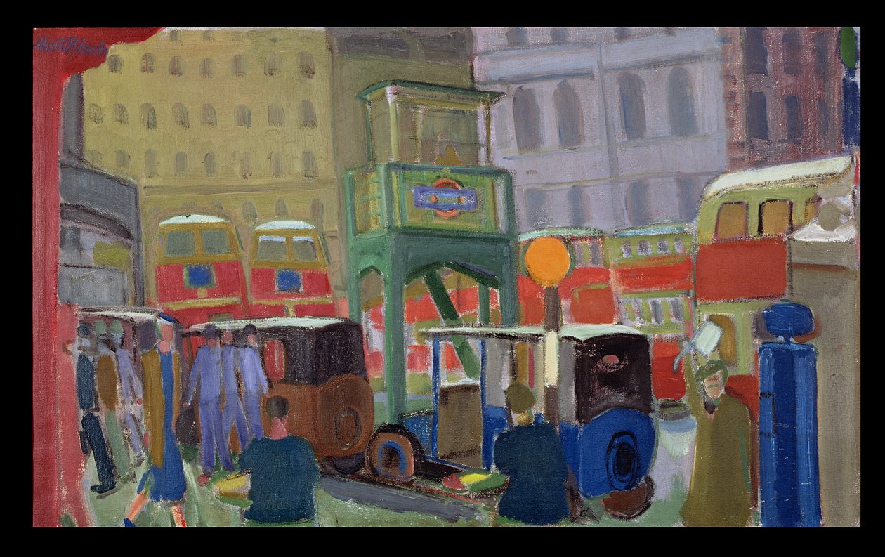 London Street Scene by Martin Bloch
