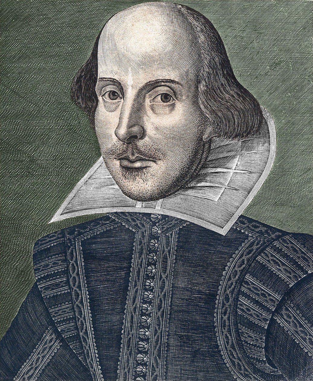 Portrait of William Shakespeare by Martin Droeshout