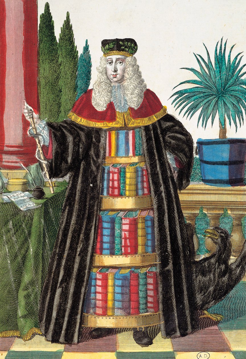 Doctor, engraving from Assemblage des nouveau manouvries habilles by Martin Engelbrecht