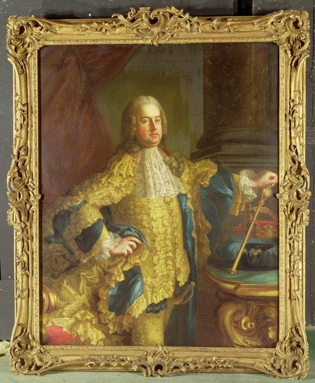Portrait of Emperor Francis I by Martin II Mytens or Meytens
