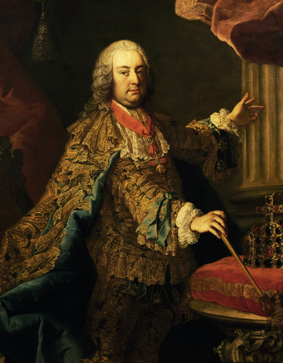 Portrait of Francis I, Holy Roman Emperor by Martin II Mytens or Meytens