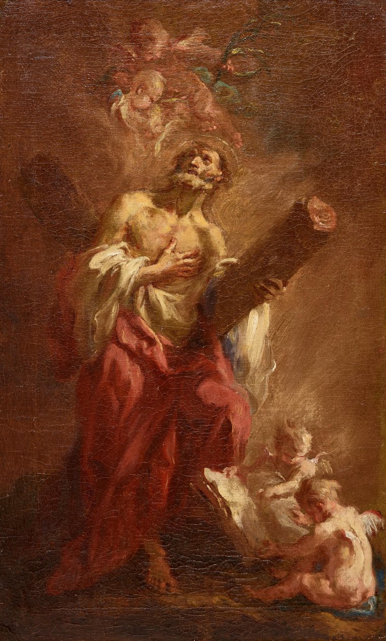 The Apostle Andrew by Martin Johann Schmidt
