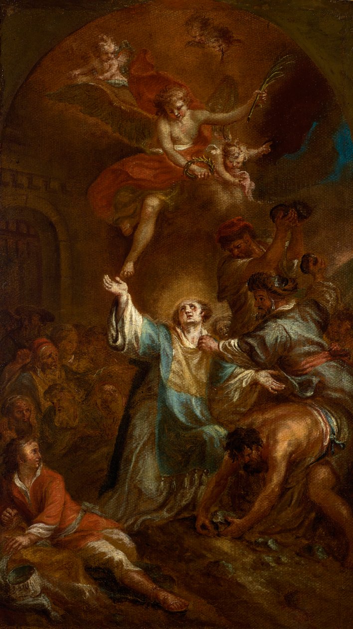 Stoning of Saint Stephen by Martin Johann Schmidt