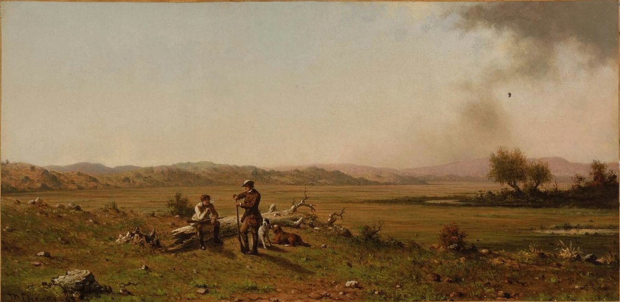 Hunters Resting by Martin Johnson Heade
