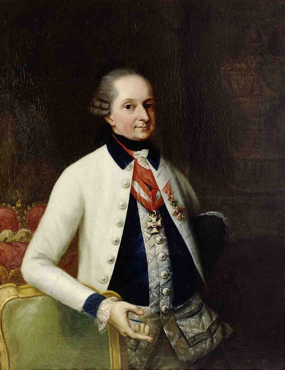 Nikolaus I, Prince Esterházy in the Uniform of His Hungarian Infantry Regiment No. 33 by Martin Knoller
