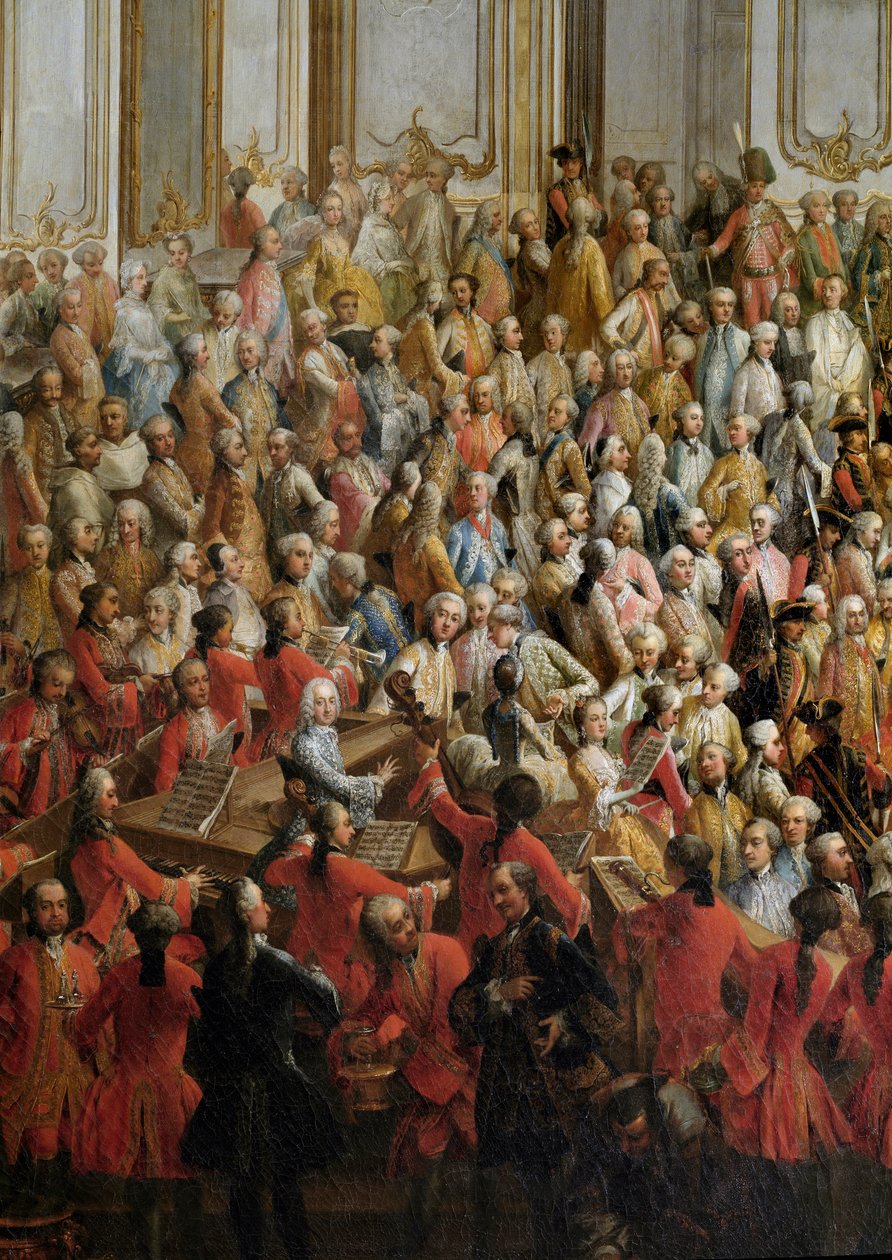 Official Banquet for the Wedding of Princess Isabella of Parma with Emperor Joseph II by Martin Mytens or Meytens