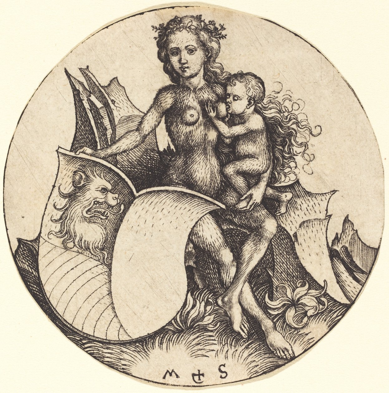 Shield with Lion