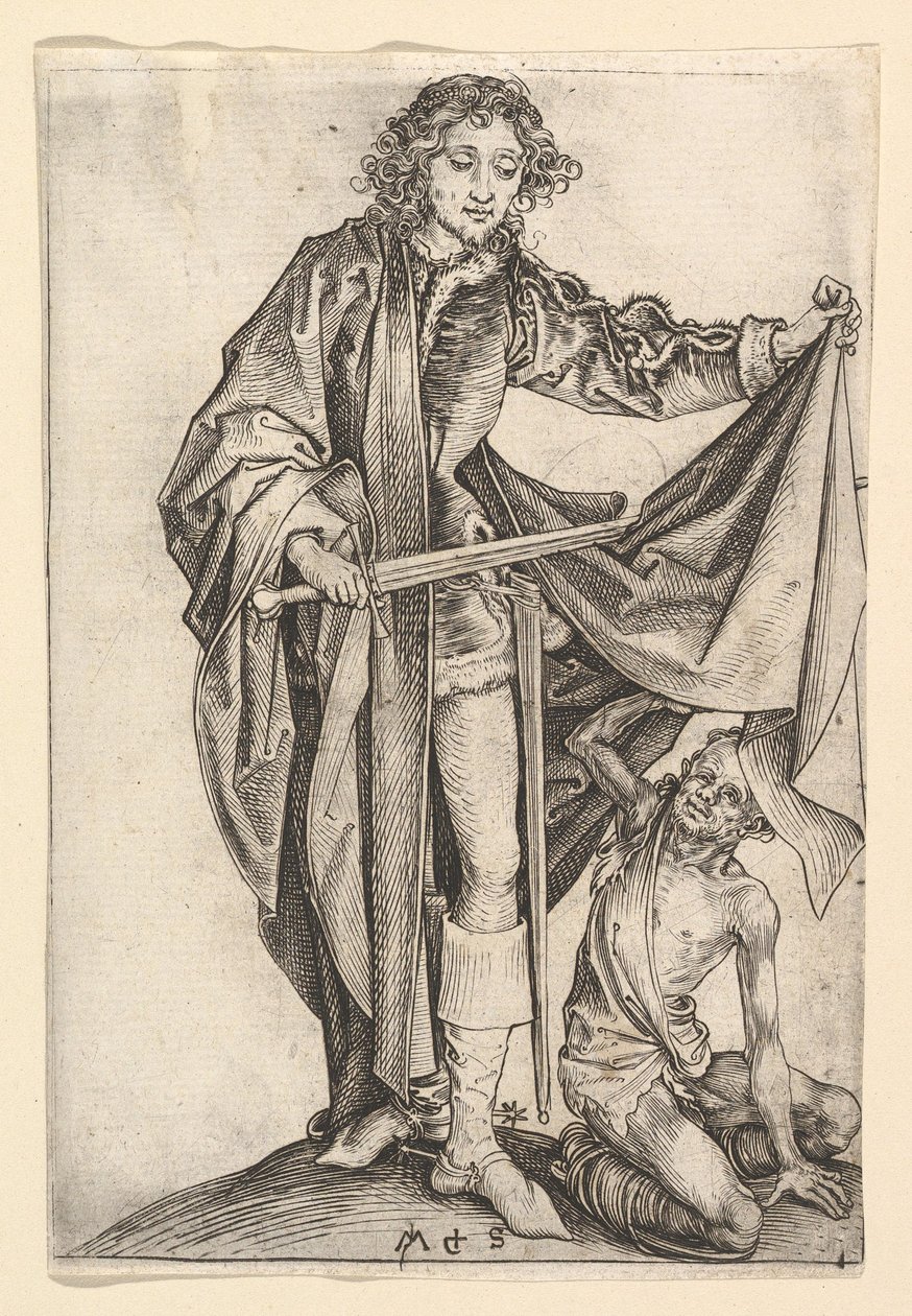 St. Martin by Martin Schongauer