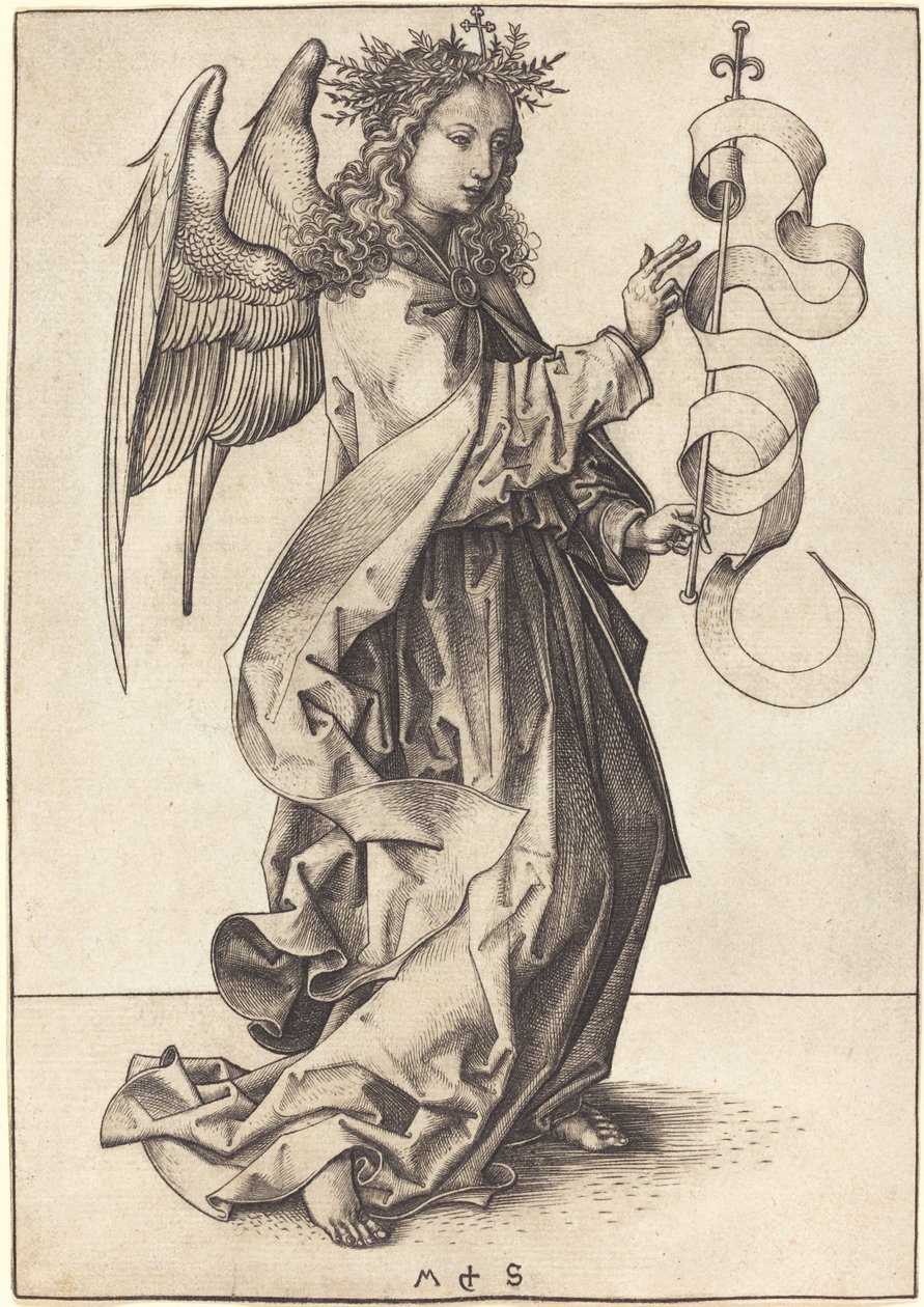The Archangel Gabriel by Martin Schongauer