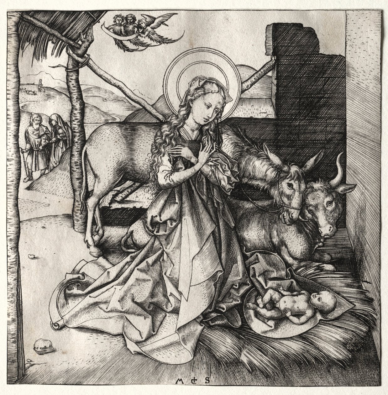 The Life of Christ: The Nativity, c. 1480-1490 by Martin Schongauer