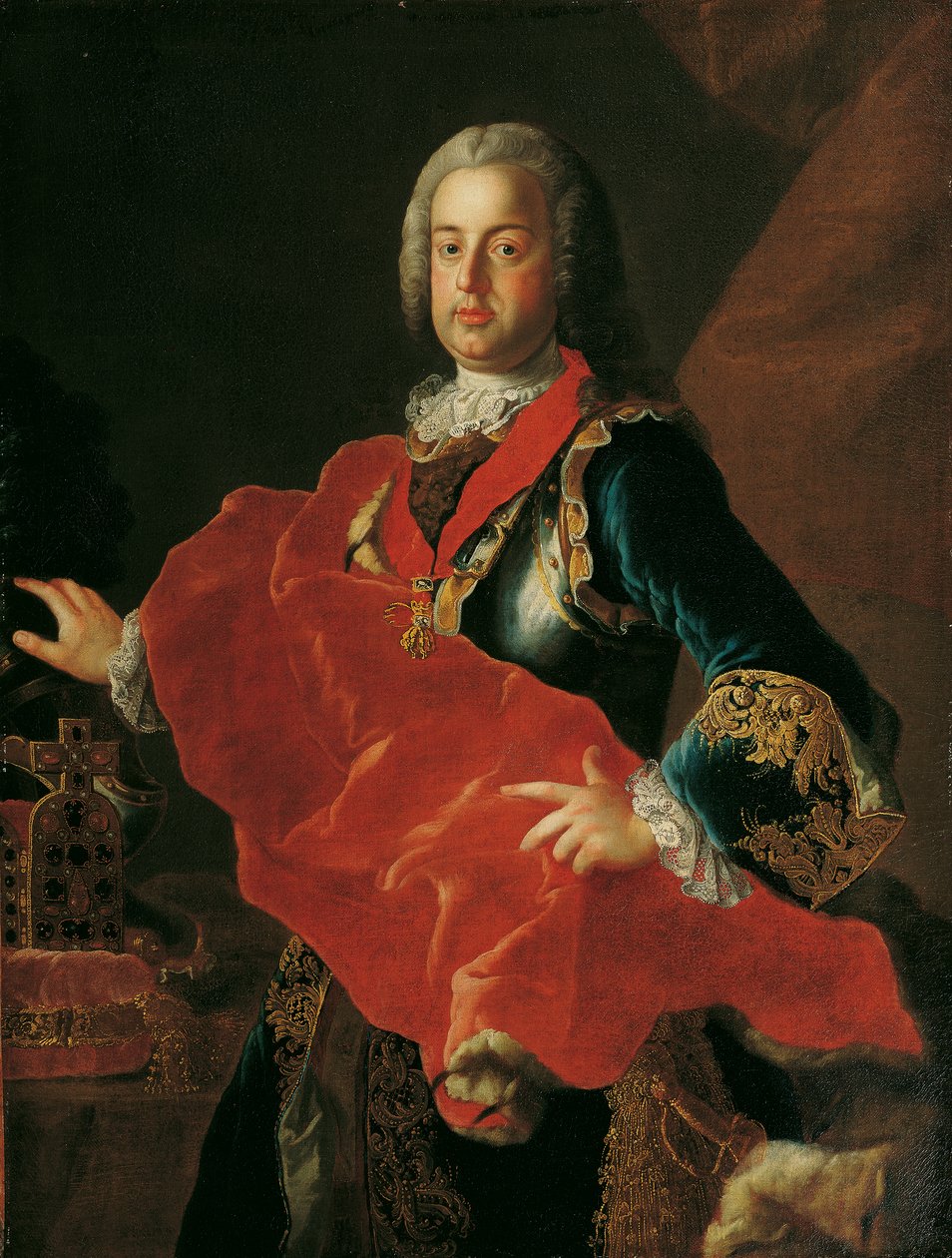 Emperor Franz I Stephen of Lorraine by Martin van Meytens d. J.