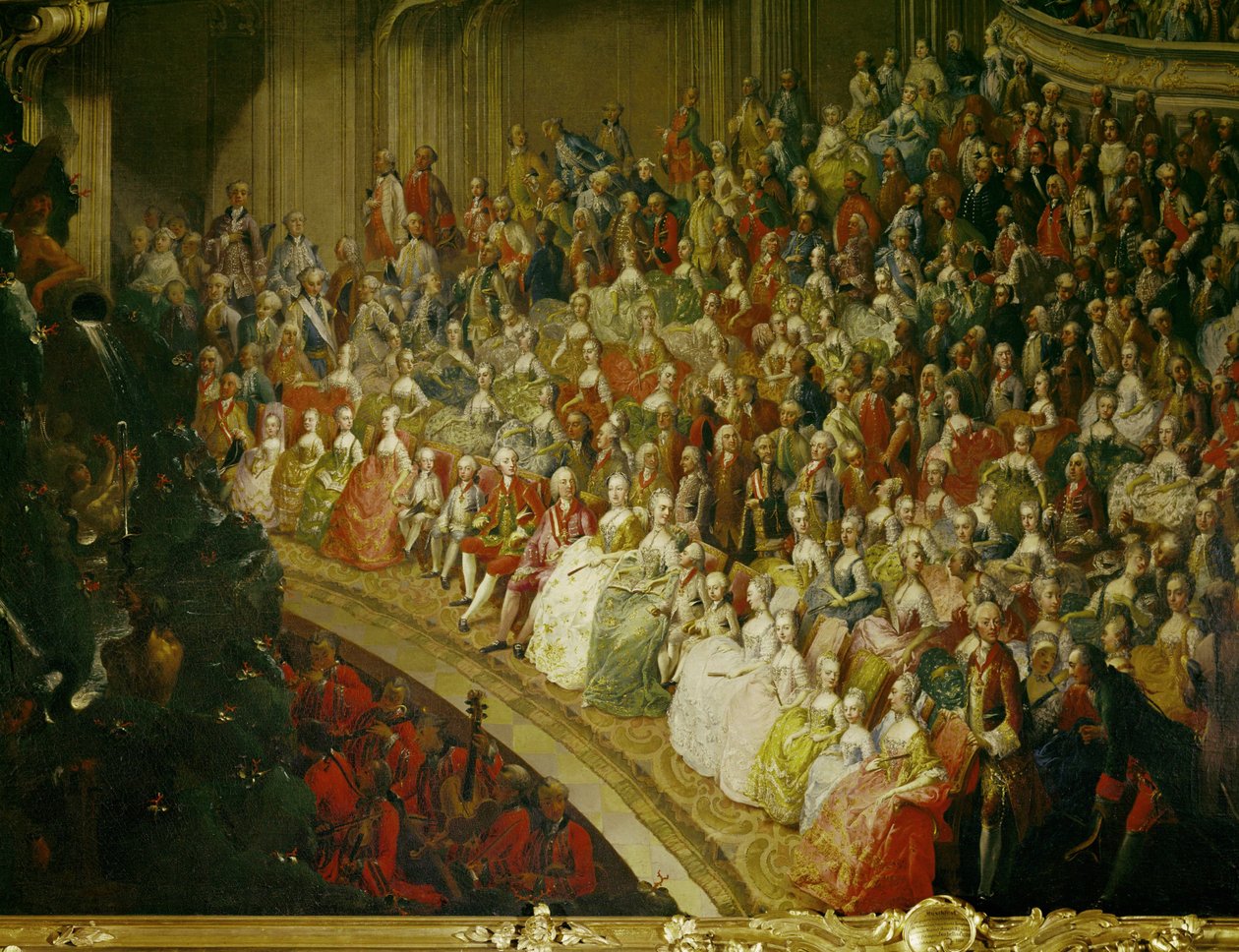 Wedding concert by Martin van Mytens or Meytens