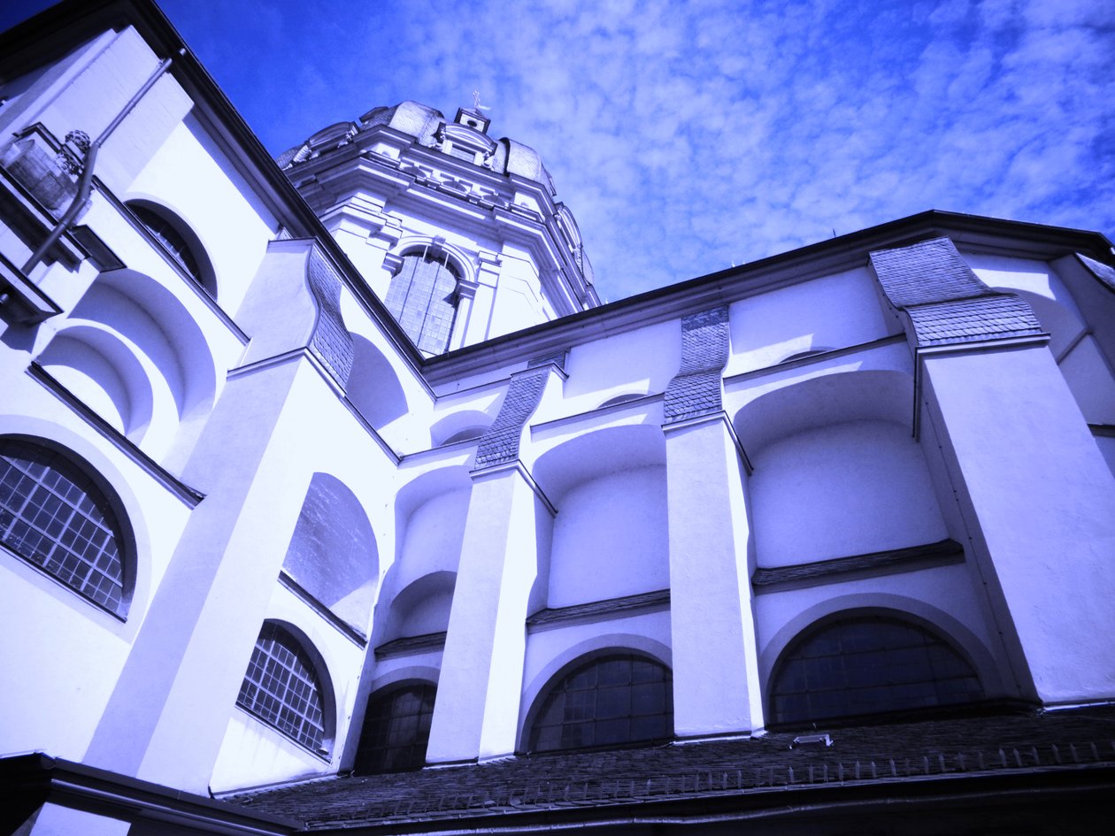 Stift Haug in Würzburg (Hommage to A. Petrini) by Martina Konitzky