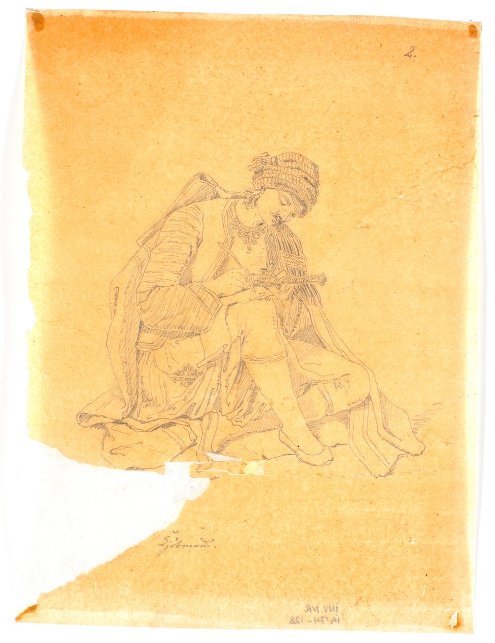 Greek Merchant by Martinus Rørbye