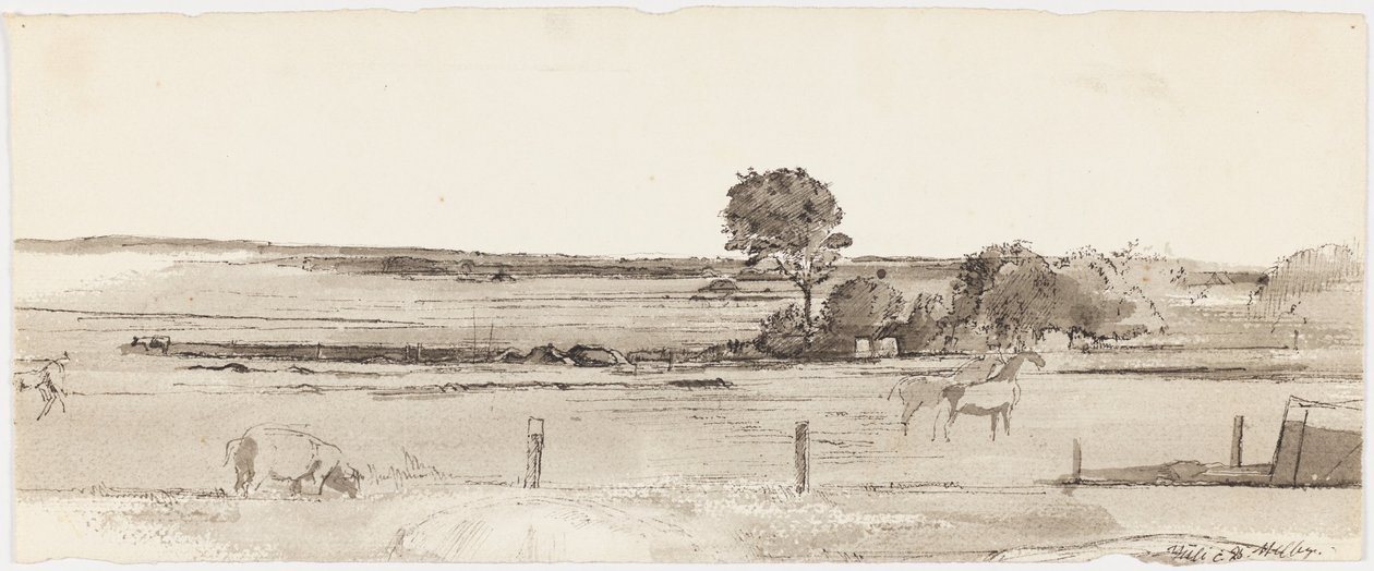 Landscape from Melby by Martinus Rørbye