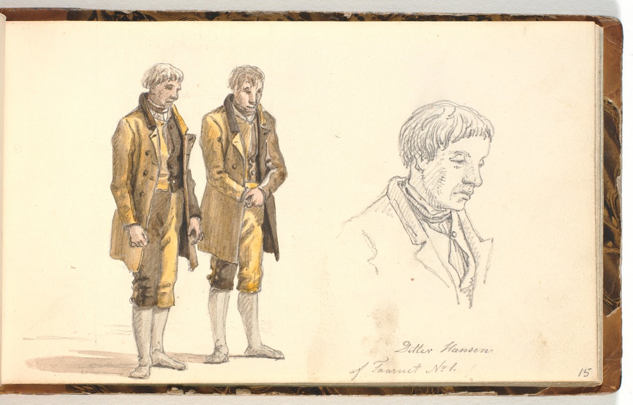 Studies of a Reformatory Prisoner by Martinus Rørbye