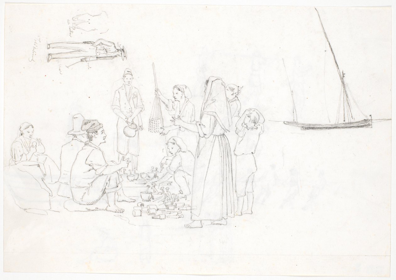 Studies of Folk Life by Martinus Rørbye