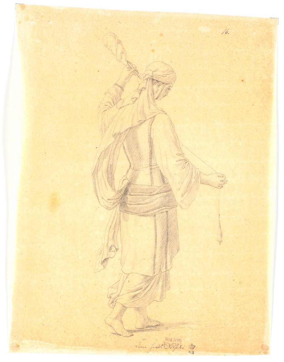 Woman from Delphi by Martinus Rørbye