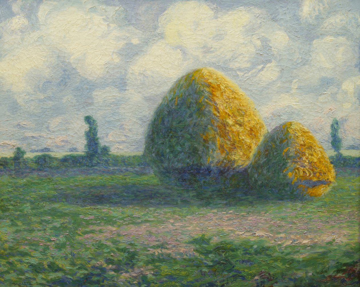 Haystacks by Martín Malharro