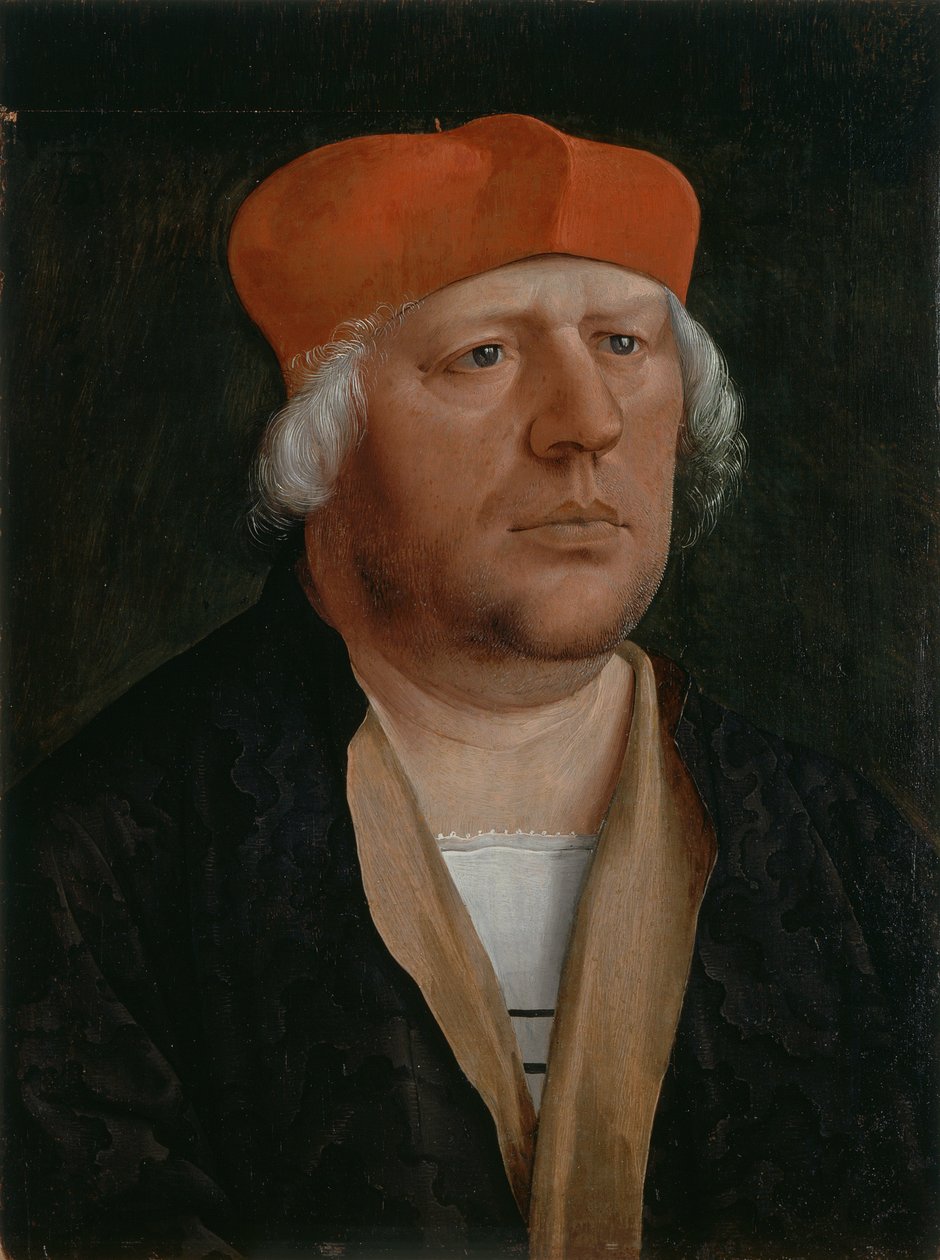 Portrait of a Canon, c.1520 by Marx Reichlich
