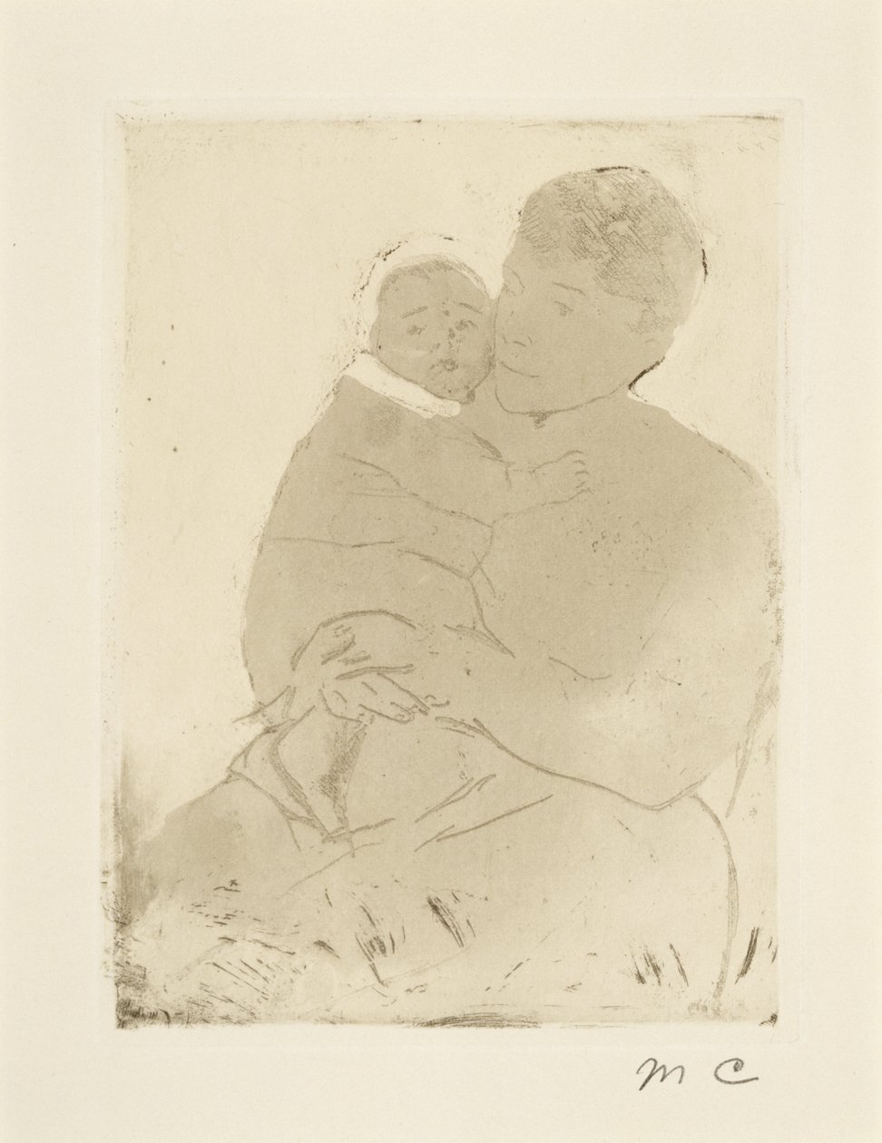 Nurse and Baby Bill (No. 1), c.1889-90 by Mary Cassatt