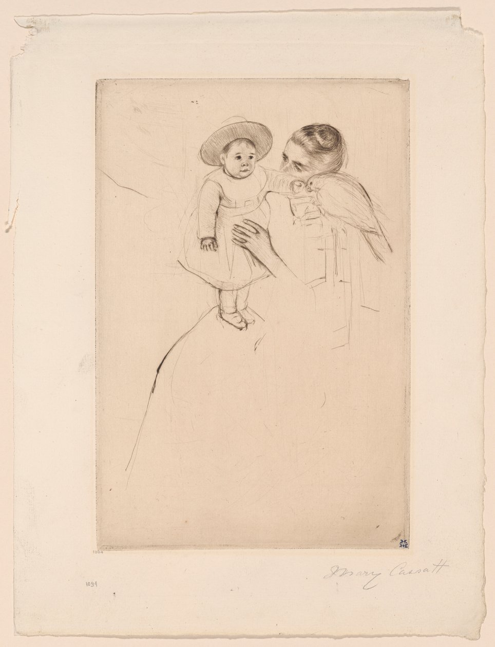 Hélène of Septeuil by Mary Cassatt
