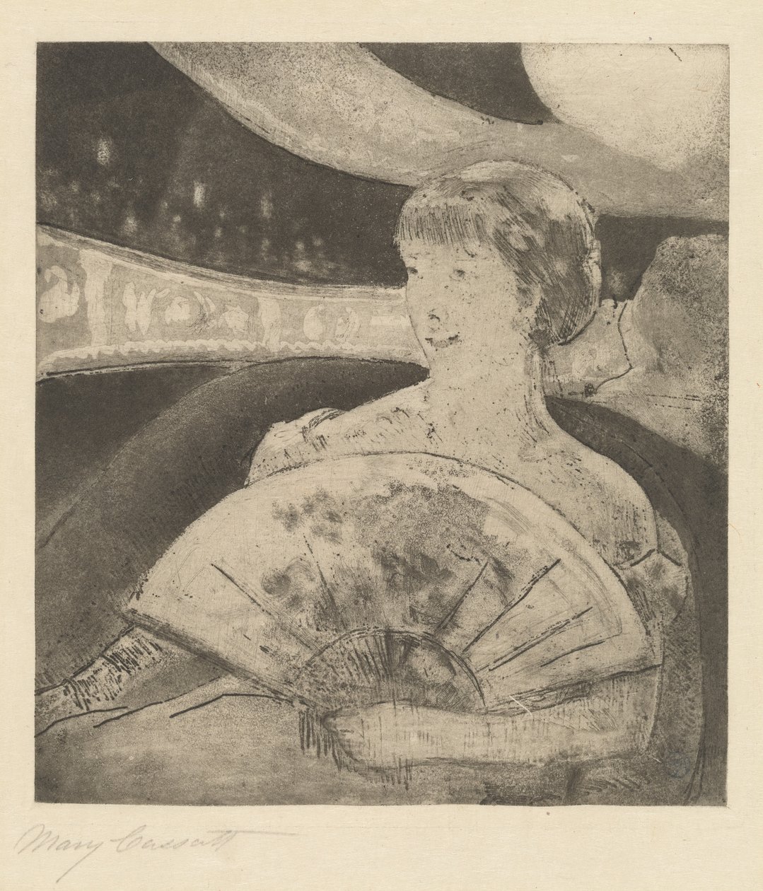 In the Opera Box No. 3 by Mary Cassatt