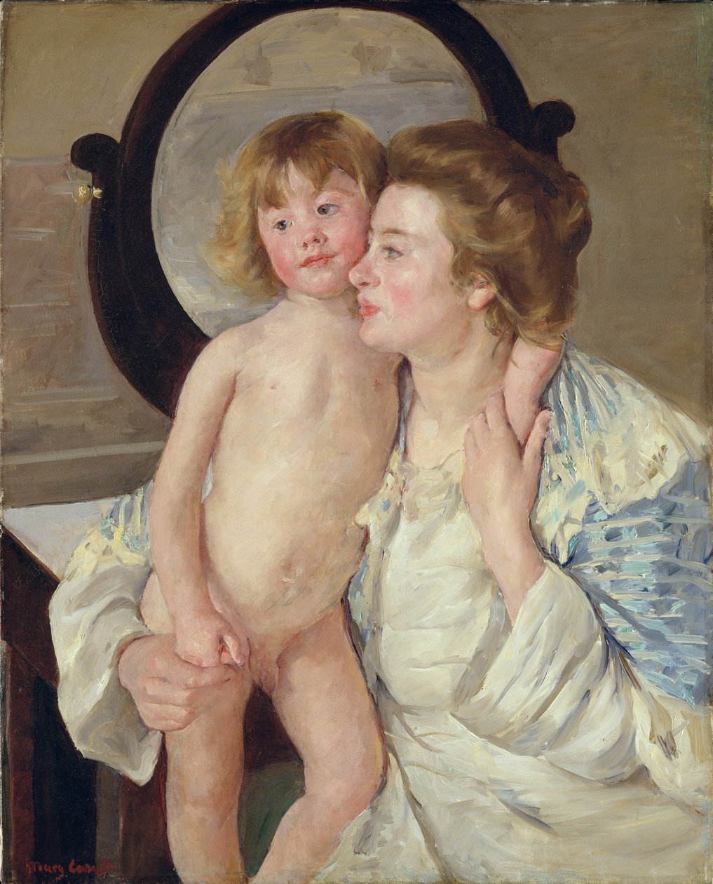 Mother and Boy by Mary Cassatt