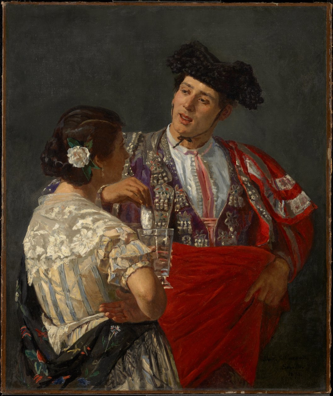 Offering the Panal to the Bullfighter by Mary Cassatt