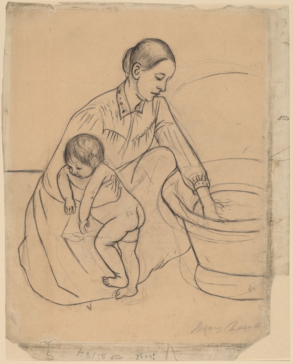 The Bath by Mary Cassatt