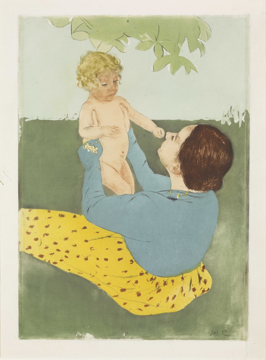 Under the Horse-Chestnut Tree by Mary Cassatt