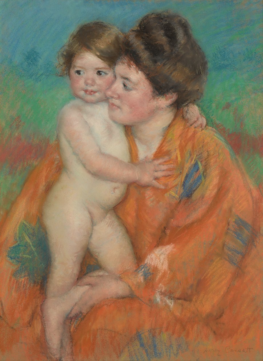 Woman with Baby by Mary Cassatt