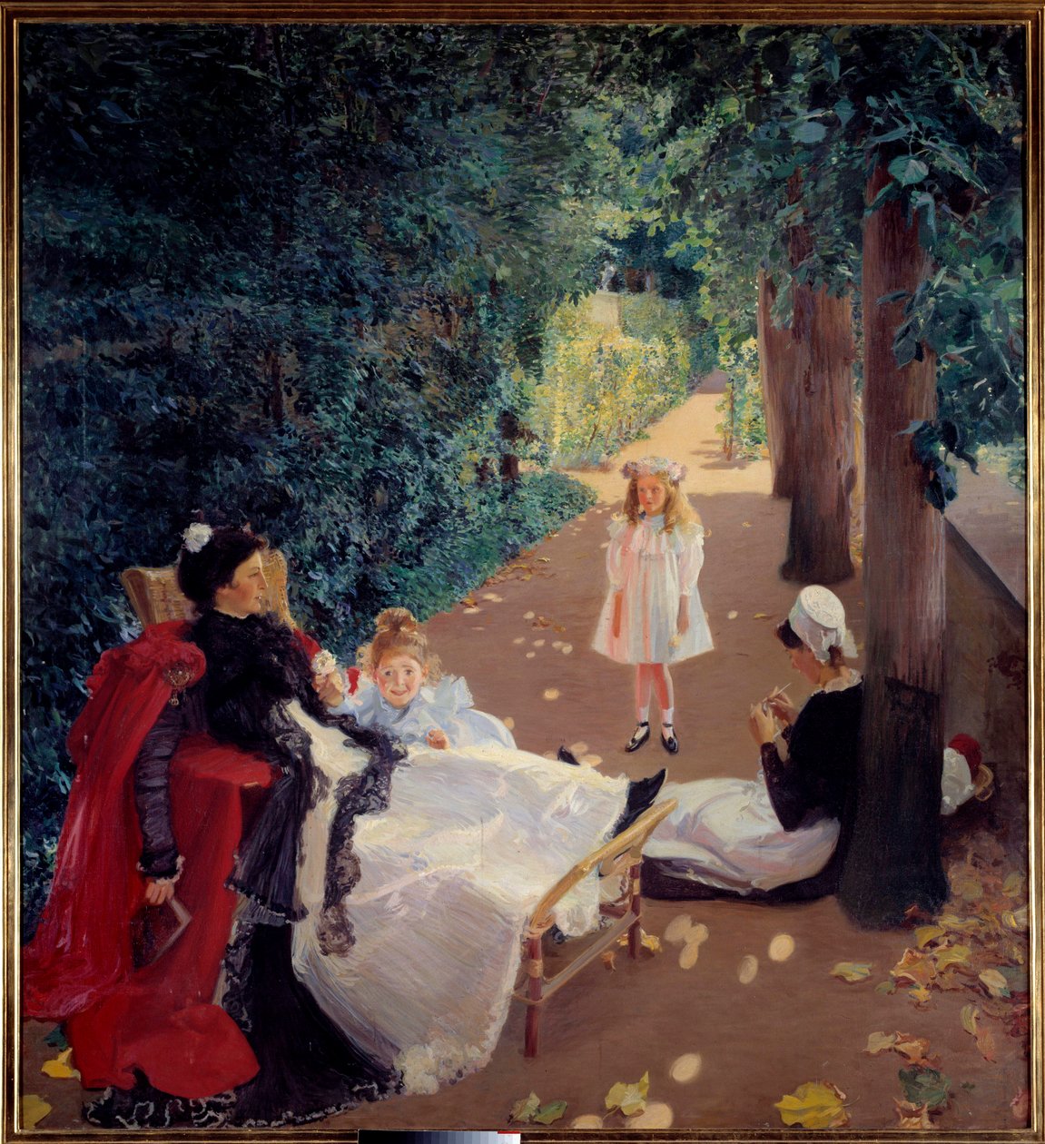 Nap in the Park by Mary Louise MacMonnies