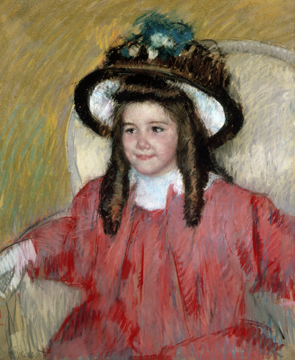 Anne Marie Durand Ruel by Mary Stevenson Cassatt