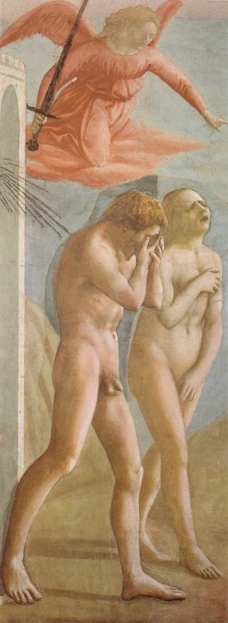 Expulsion from the Garden of Eden by Masaccio