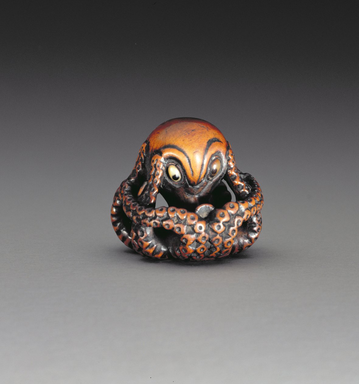 Netsuke depicting an octopus, c.1760-70 by Masanao