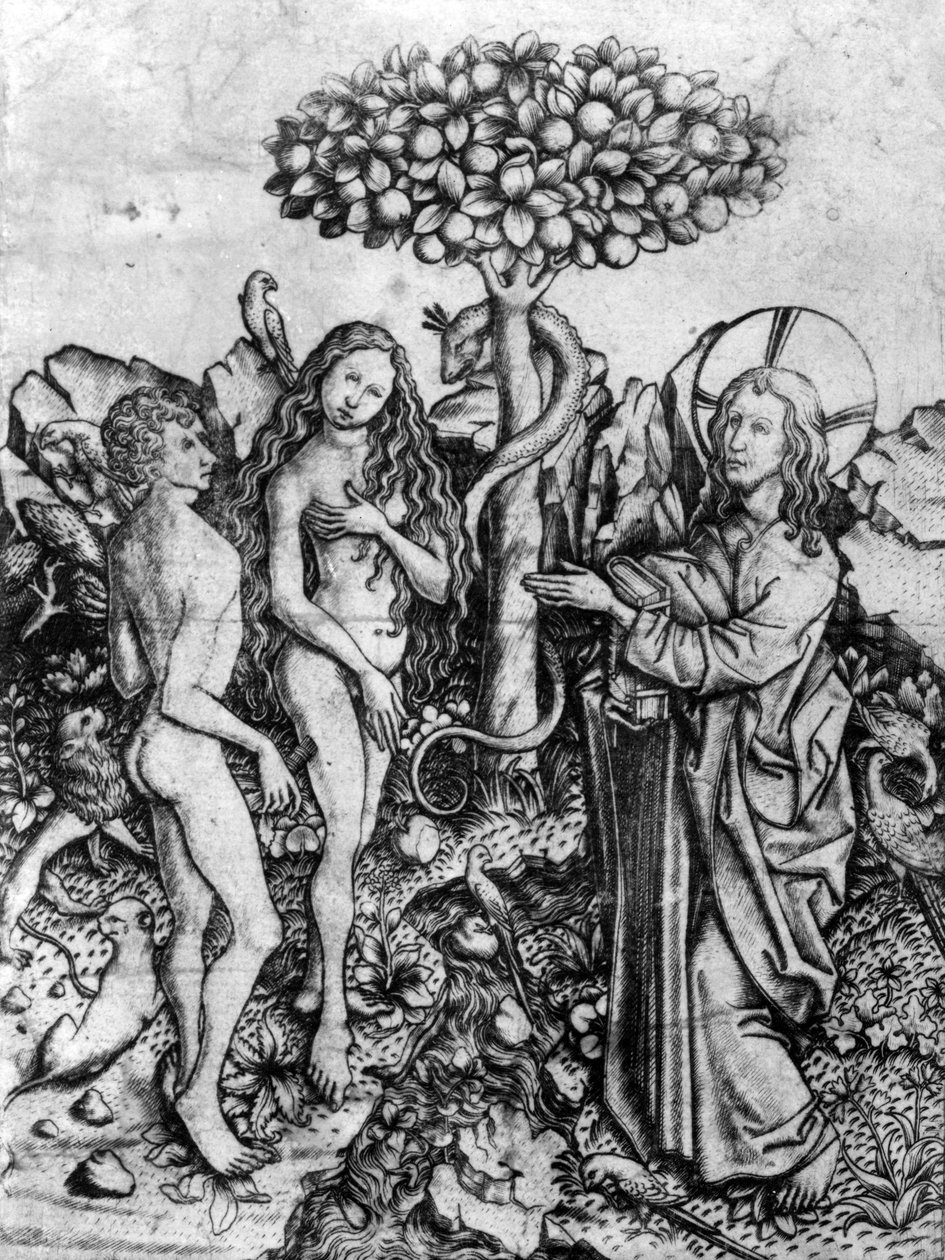 The Fall of Mankind, c.1450-67 by Master E. S.