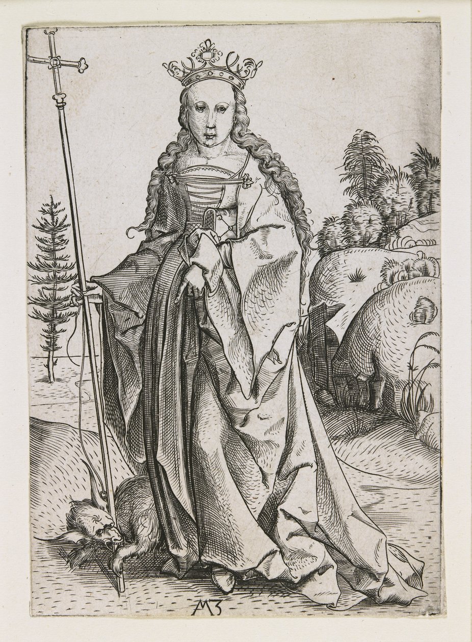 St. Margaret by Master MZ