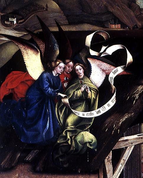 Nativity, c.1425 by Master of Flémalle