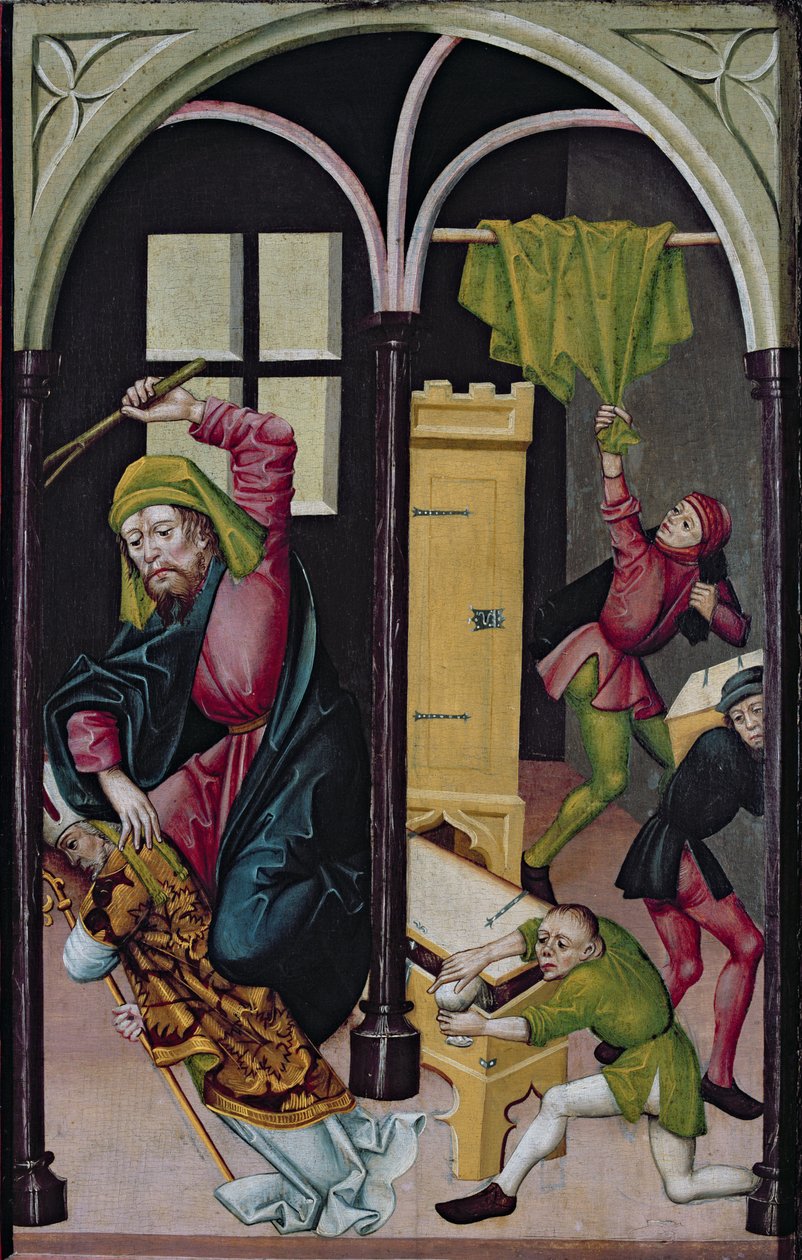 The Altarpiece of St. Nicholas by Master of Janosret