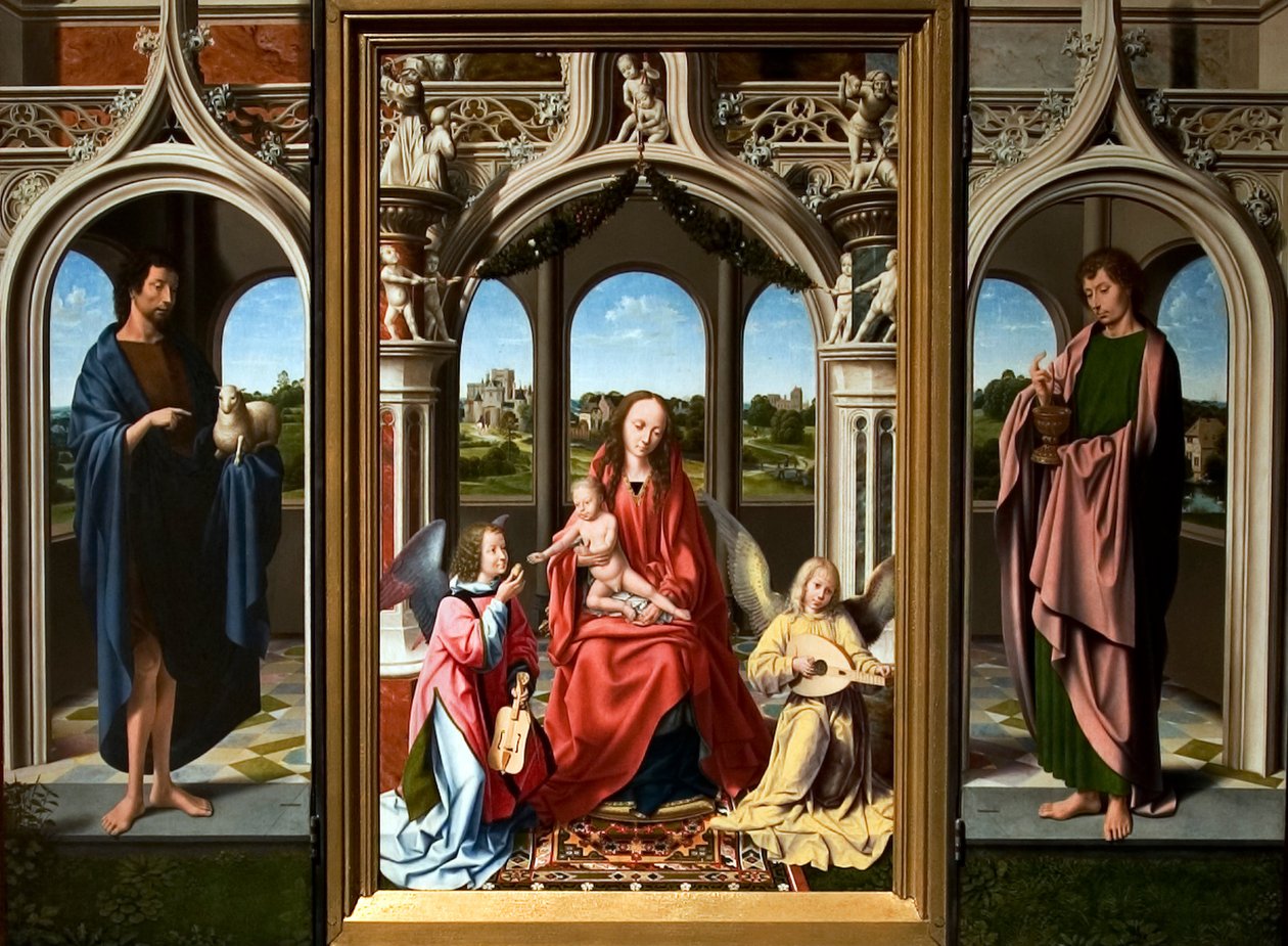 Morrison Triptych by Master of Morrison the Triptych