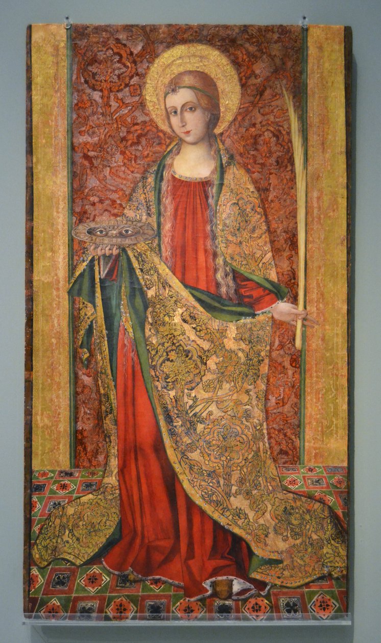 Saint Lucy by Master of Perea