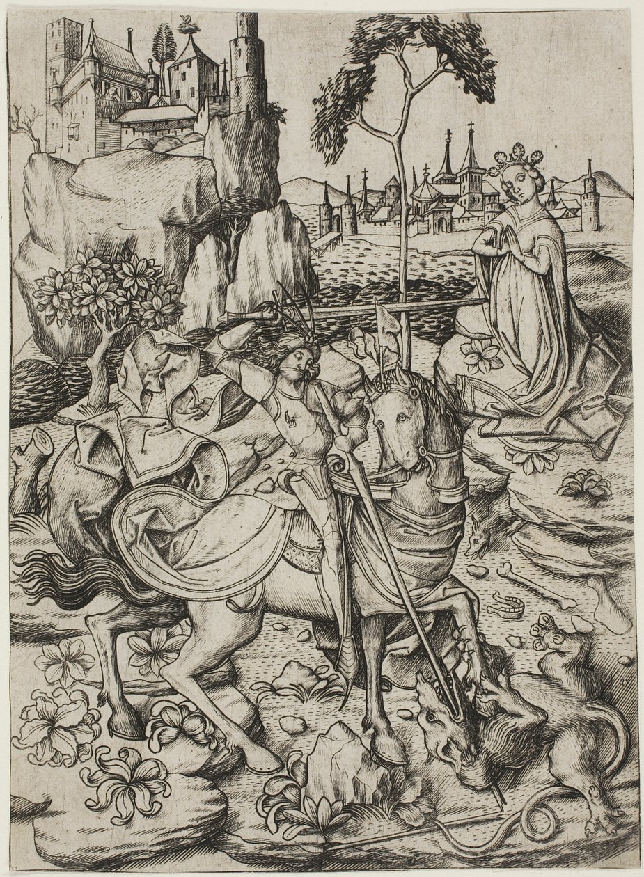 Saint George with the Stork