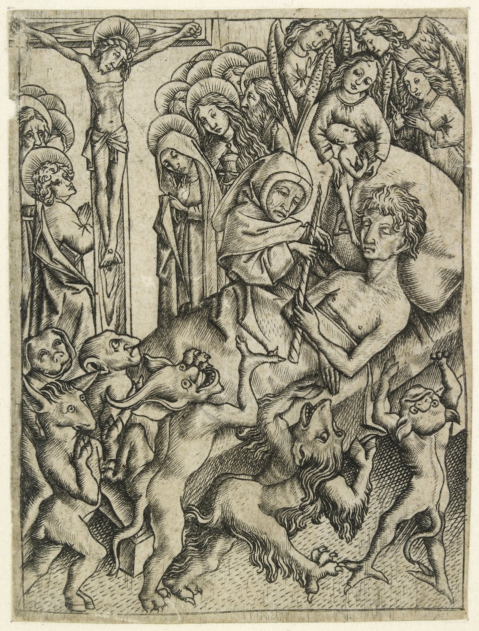 The Triumph Over All Temptation in the Hour of Death by Master E. S.